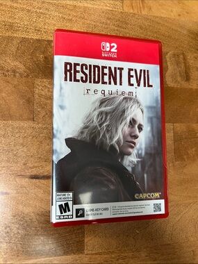 Resident Evil Requiem for Nintendo Switch 2 - Red Case

Game key card